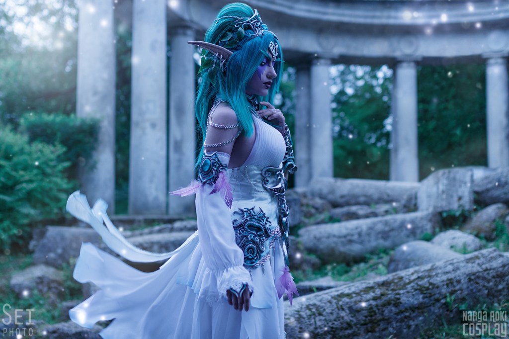 World of Warcraft - Tyrande Whisperwind Cosplay - body photo World of Warcraft - Tyrande Whisperwind Cosplay - body photo