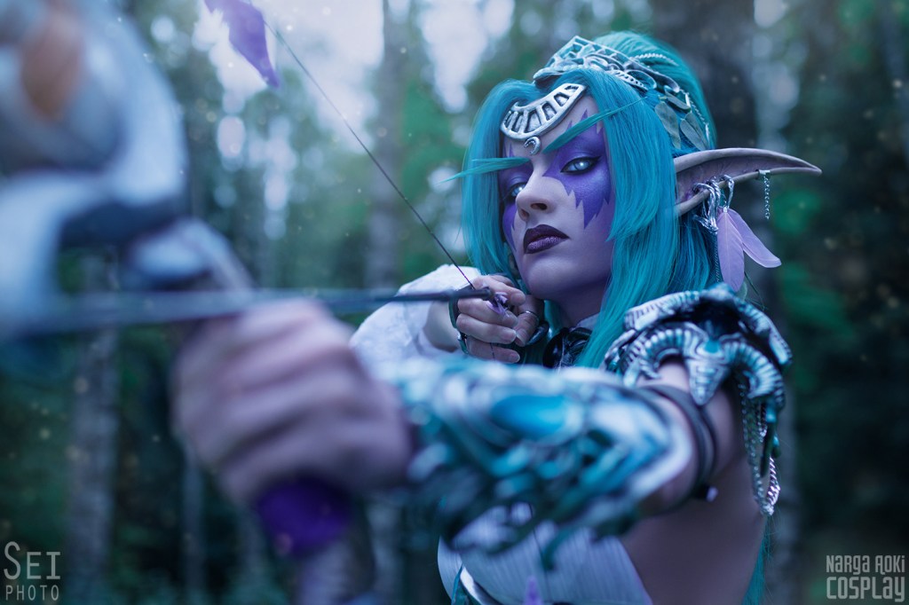 World of Warcraft - Tyrande Whisperwind Cosplay - recreation World of Warcraft - Tyrande Whisperwind Cosplay - recreation