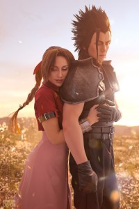 Crisis Core - Final Fantasy 7 - Zack Fair & Aerith Gainsborough Cosplay