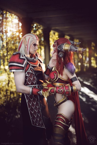World of Warcraft - Krasus (Korialstrasz) & Alexstrasza Cosplay
