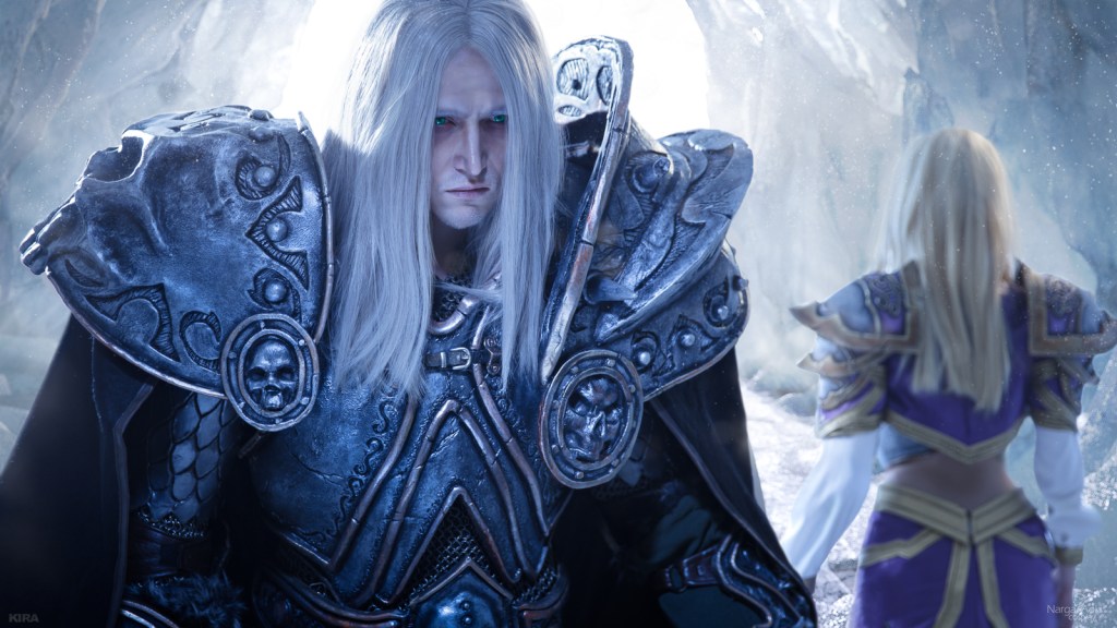 World of Warcraft - Arthas Menethil &amp; Jaina Proudmoore Cosplay - delicate portrait