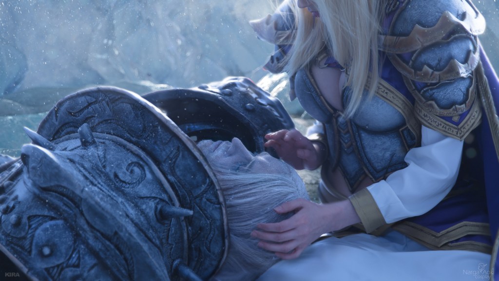 World of Warcraft - Arthas Menethil &amp; Jaina Proudmoore Cosplay - authentic view