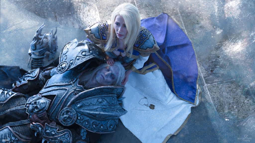 World of Warcraft - Arthas Menethil &amp; Jaina Proudmoore Cosplay - delicate portrait