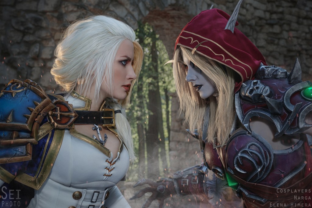 World of Warcraft - Battle for Azeroth - Jaina Proudmoore &amp; Sylvanas Windrunner Cosplay - full length port.
