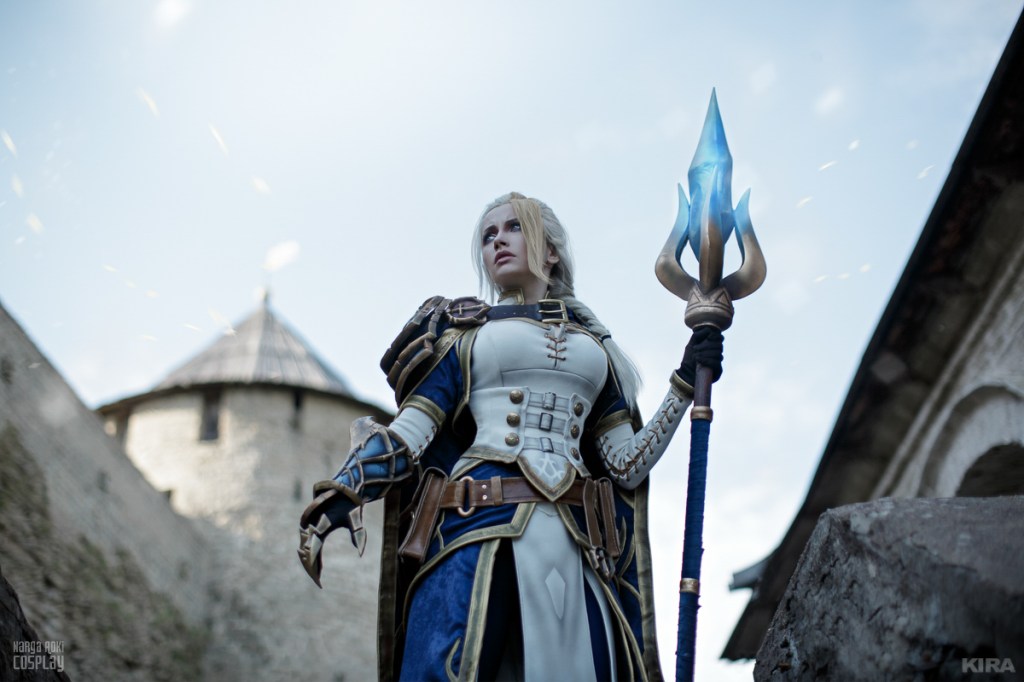 World of Warcraft - Battle for Azeroth - Jaina Proudmoore Cosplay - costume portrait World of Warcraft - Battle for Azeroth - Jaina Proudmoore Cosplay - costume portrait