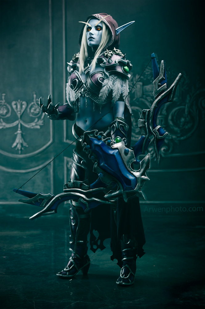 World of Warcraft - Sylvanas Windrunner Cosplay - soft focus shot World of Warcraft - Sylvanas Windrunner Cosplay - soft focus shot