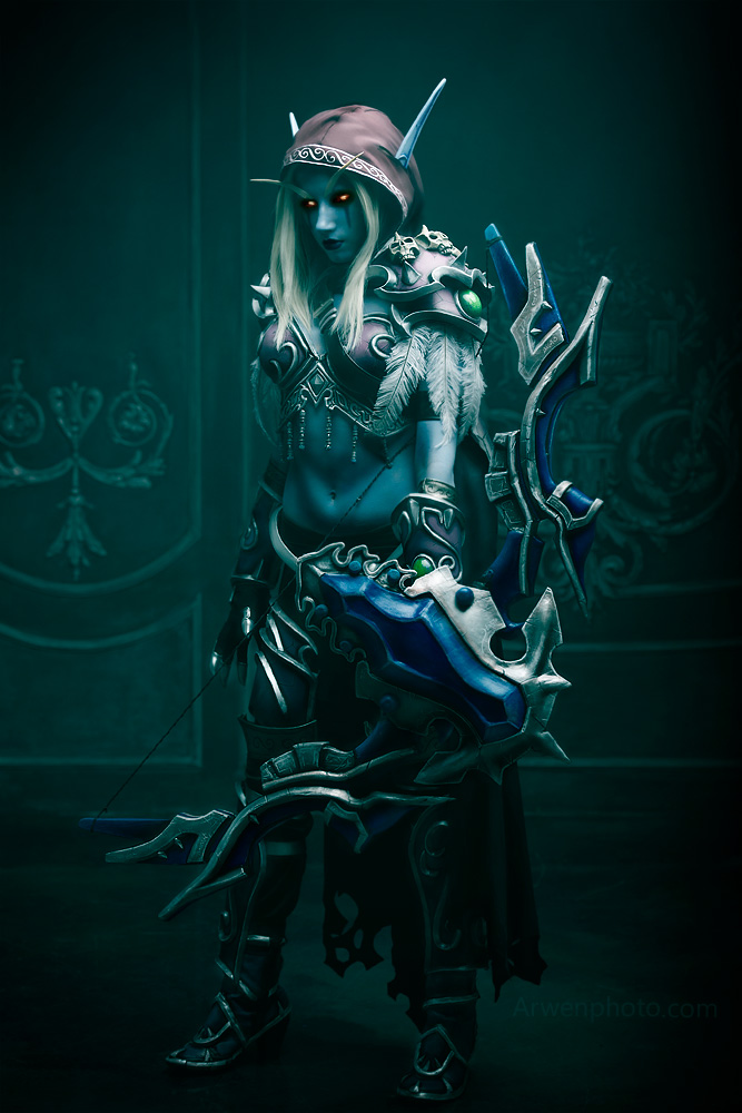 World of Warcraft - Sylvanas Windrunner Cosplay - authentic view World of Warcraft - Sylvanas Windrunner Cosplay - authentic view