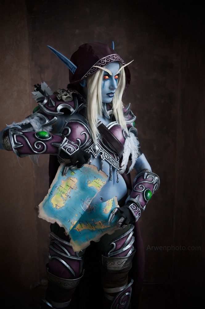 World of Warcraft - Sylvanas Windrunner Cosplay - expressive portrait World of Warcraft - Sylvanas Windrunner Cosplay - expressive portrait