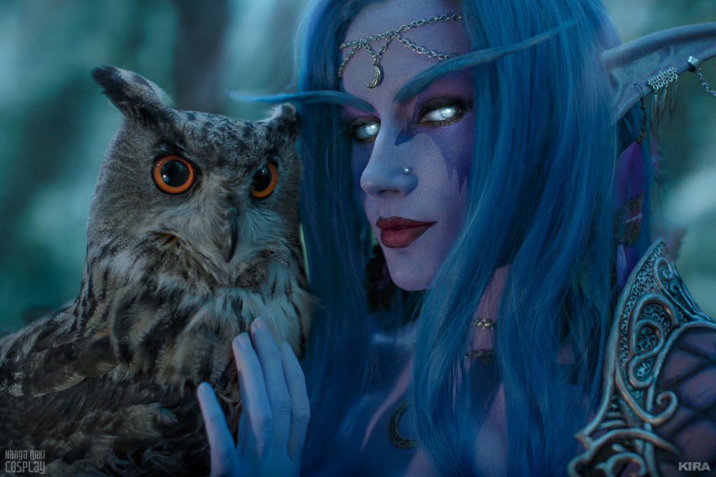 World of Warcraft - Tyrande Whisperwind Cosplay - body photo