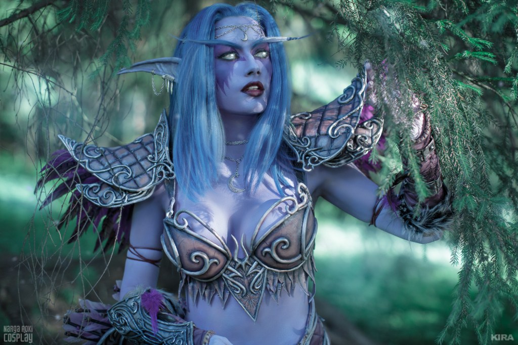 World of Warcraft - Tyrande Whisperwind Cosplay - portrait photo