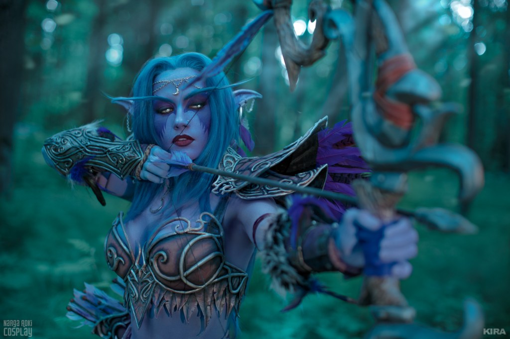 World of Warcraft - Tyrande Whisperwind Cosplay - portrait photo