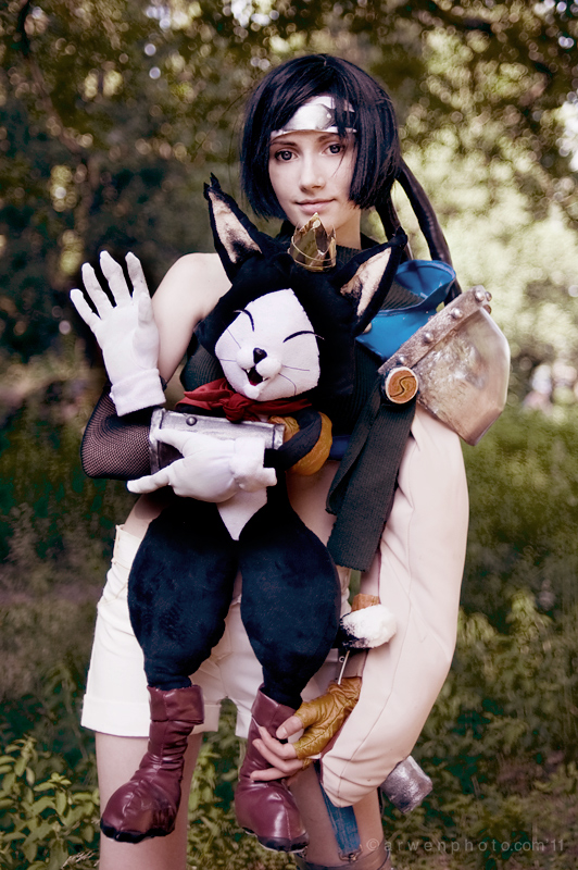 Final Fantasy 7 - Yuffie Kisaragi Cosplay - costume portrait