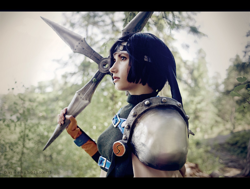Final Fantasy 7 - Yuffie Kisaragi Cosplay - body photo