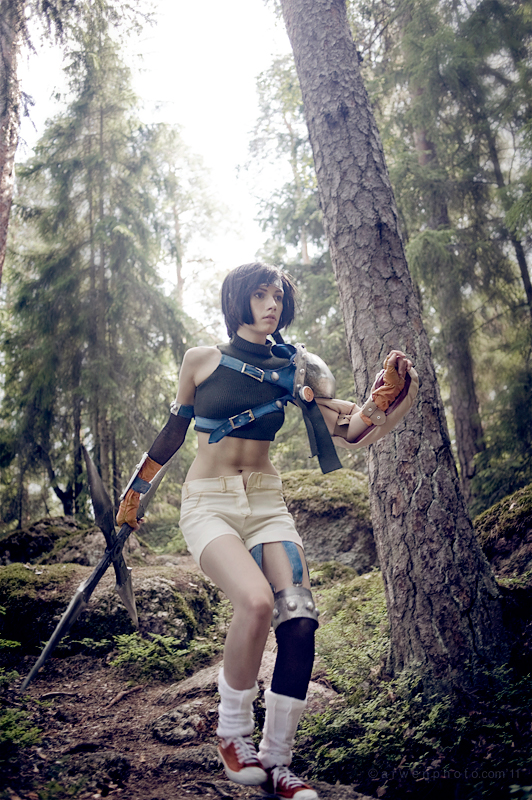 Final Fantasy 7 - Yuffie Kisaragi Cosplay - portrait photo