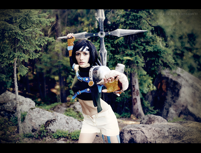 Final Fantasy 7 - Yuffie Kisaragi Cosplay - costume show