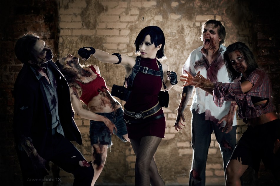 Resident Evil - Darkside Chronicles - Ada Wong Cosplay - full length photo Resident Evil - Darkside Chronicles - Ada Wong Cosplay - full length photo