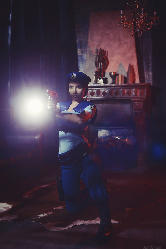 Resident Evil - Jill Valentine Cosplay - full body portrait