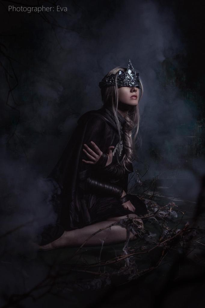 Dark Souls 3 - Fire Keeper Cosplay - costume showcase portrait