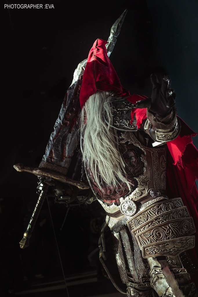 Dark Souls 3 - Slave Knight Gael Cosplay - character recreation portrait