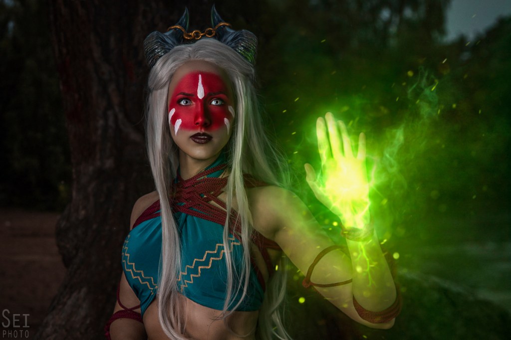 Dragon Age - Inquisition - Qunari Inquisitor (Female) Cosplay - nuanced study