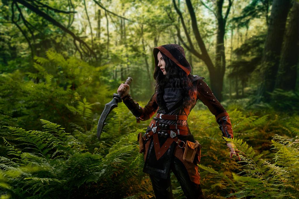 Elder Scrolls Online - Assassin (Assassins League) Cosplay - costume portrait