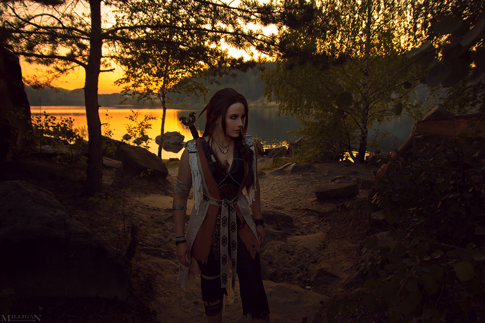 God of War - Freya (Witch in the Woods) Cosplay - costume portrait