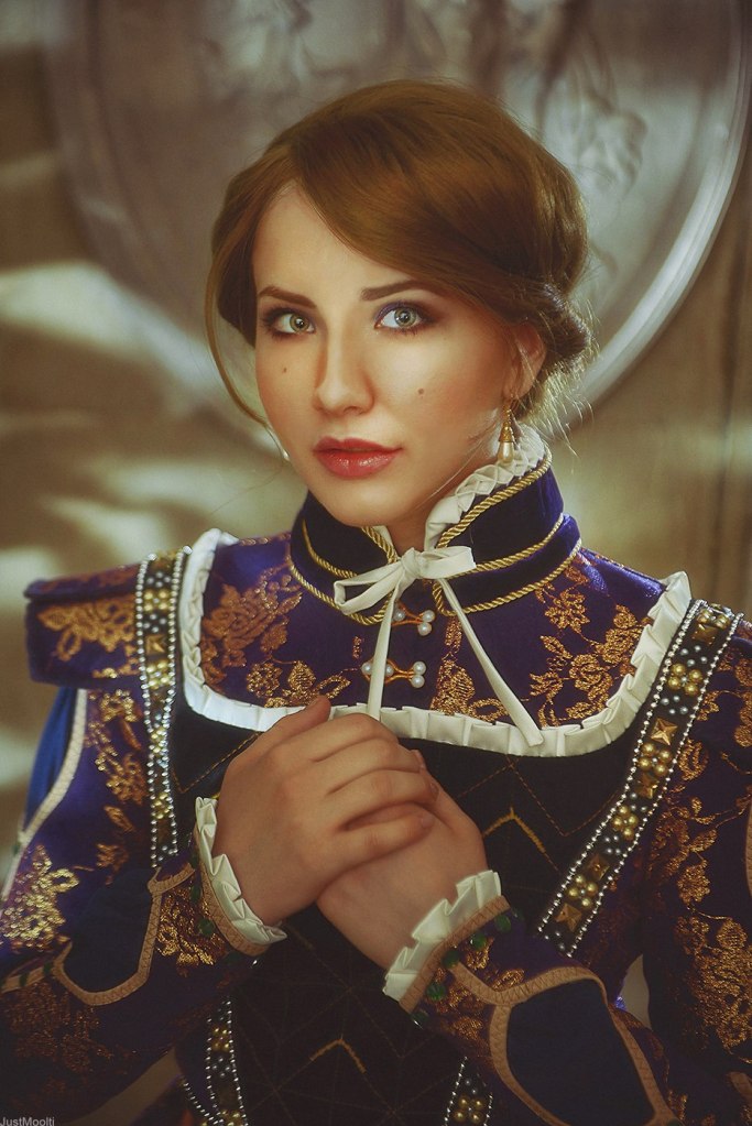 The Witcher 3 - Wild Hunt - Blood and Wine - Anna Henrietta Cosplay - full length port.