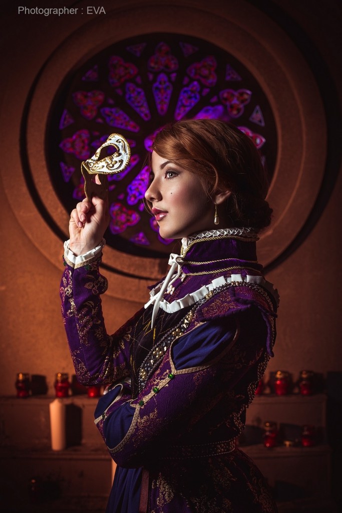 The Witcher 3 - Wild Hunt - Blood and Wine - Anna Henrietta Cosplay - full length photo
