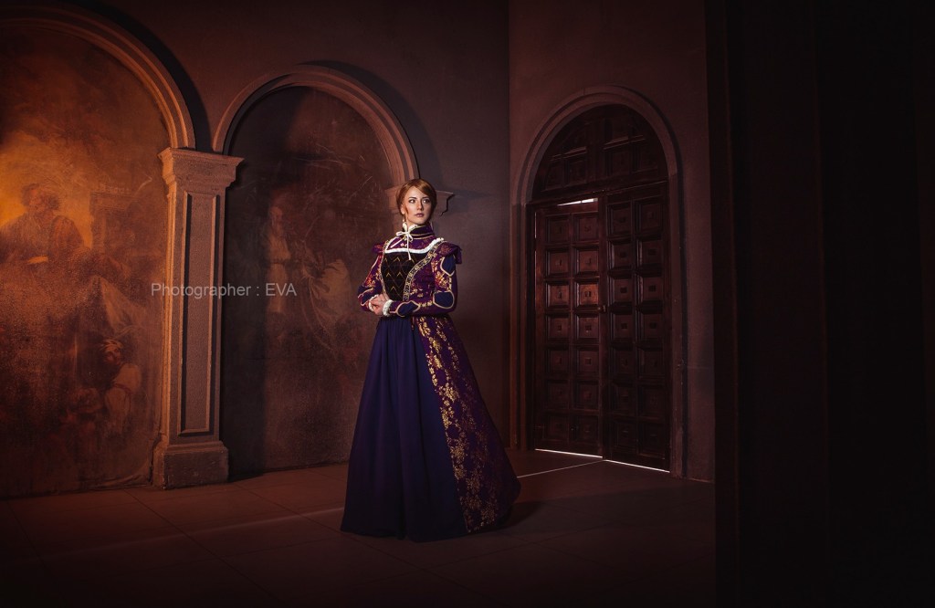 The Witcher 3 - Wild Hunt - Blood and Wine - Anna Henrietta Cosplay - full length photo