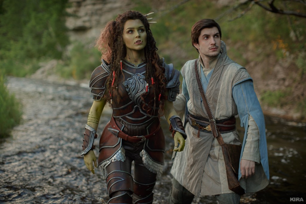 Warcraft - The Beginning - Garona Halforcen Cosplay - anime costume Warcraft - The Beginning - Garona Halforcen Cosplay - anime costume