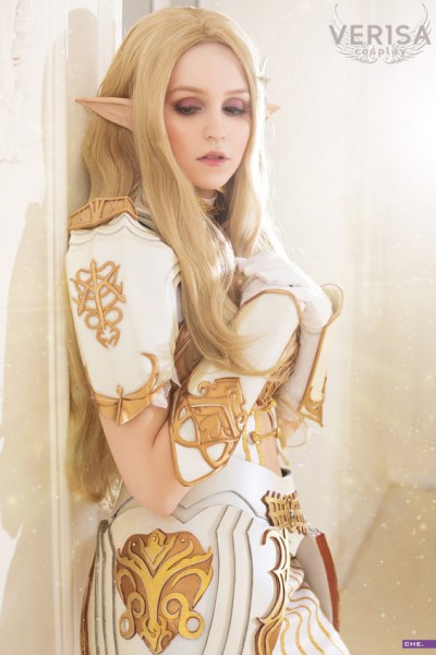 Lineage 2 - Elf (Majestic Light Armor) Cosplay