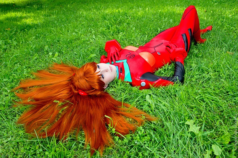 Evangelion - 2.0 You Can (Not) Advance - Asuka Langley Sohryu Cosplay - full length photo