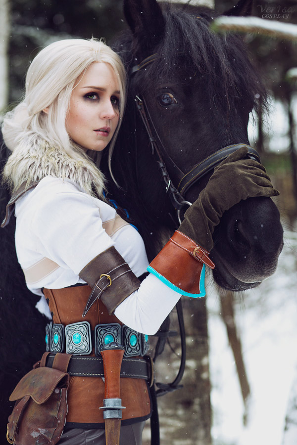 The Witcher 3 - Wild Hunt - Ciri (Cirilla Fiona Elen Riannon) Cosplay - expressive portrait