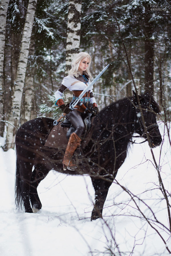 The Witcher 3 - Wild Hunt - Ciri (Cirilla Fiona Elen Riannon) Cosplay - inspired capture
