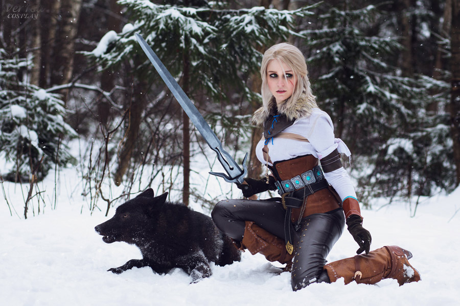 The Witcher 3 - Wild Hunt - Ciri (Cirilla Fiona Elen Riannon) Cosplay - light aesthetic