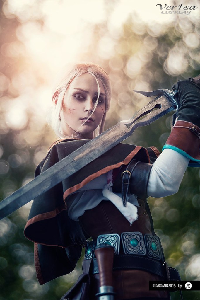The Witcher 3 - Wild Hunt - Ciri (Cirilla Fiona Elen Riannon) Cosplay - authentic view