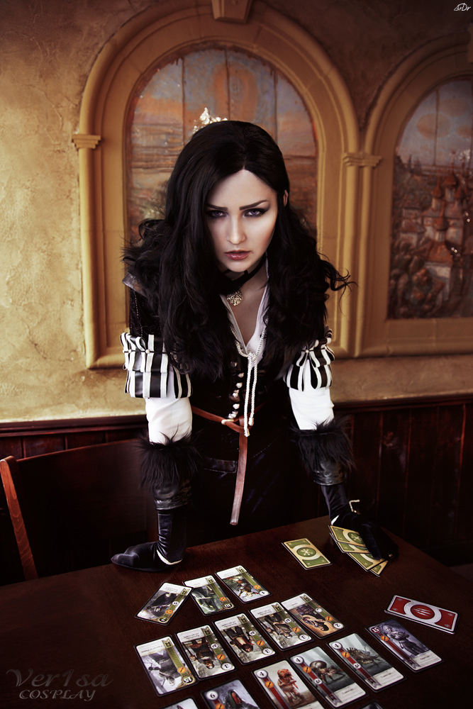 The Witcher 3 - Wild Hunt - Yennefer of Vengerberg Cosplay - portrait photo