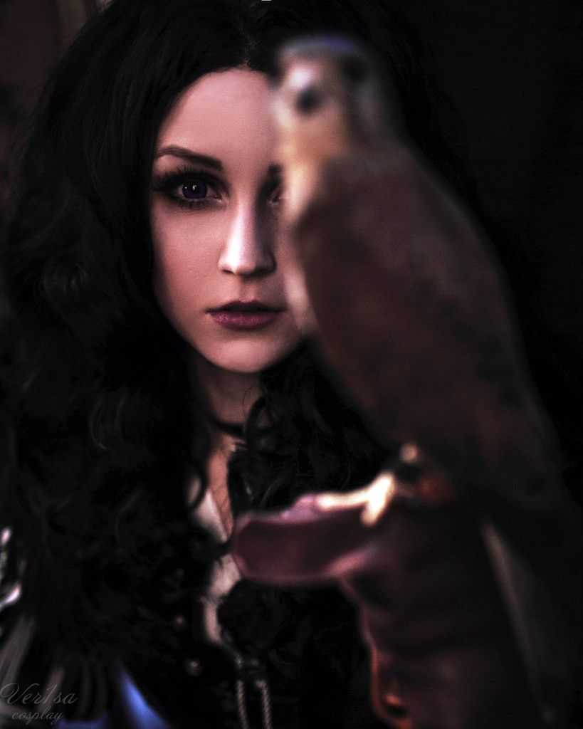 The Witcher 3 - Wild Hunt - Yennefer of Vengerberg Cosplay - anime costume