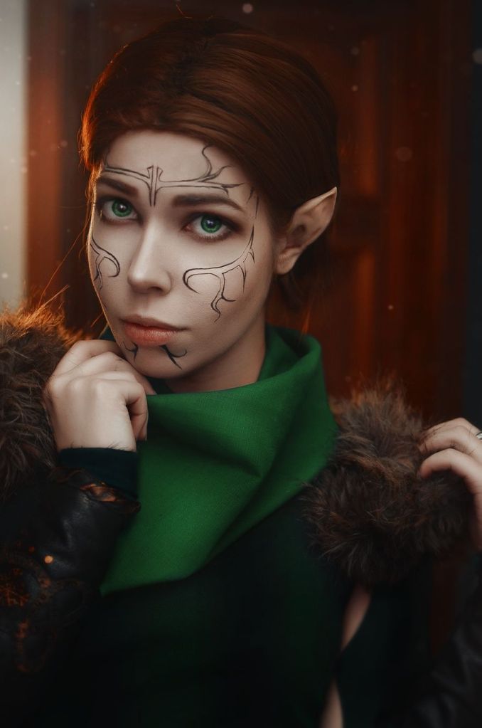 Dragon Age 2 - Merrill Cosplay - character portrait photography