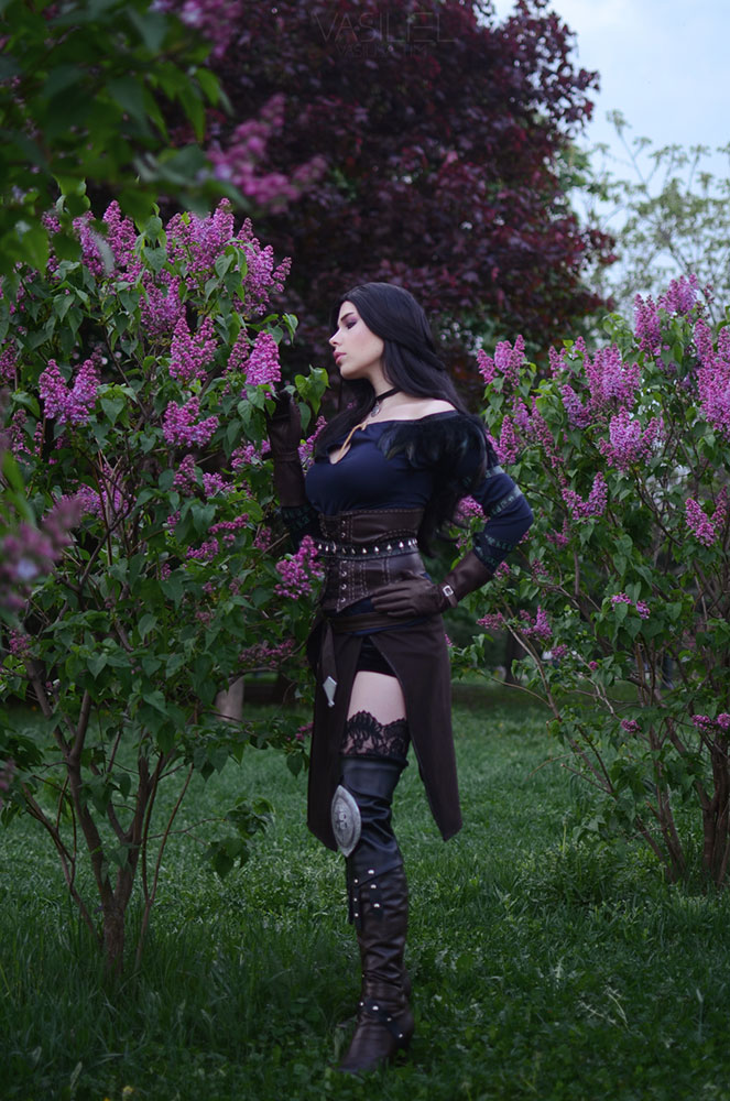 The Witcher 3 - Wild Hunt - Yennefer of Vengerberg Cosplay - nuanced study