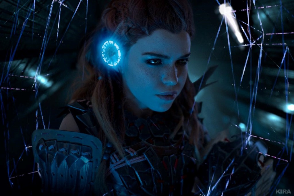 Horizon - Zero Dawn - Aloy (Shadow Stalwart) Cosplay - body photo