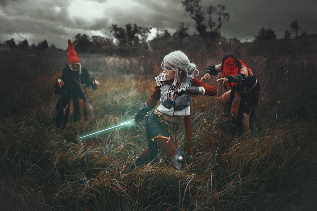The Witcher 3 - Wild Hunt - Ciri (Cirilla Fiona Elen Riannon) (Zerrikania) Cosplay - portrait photo