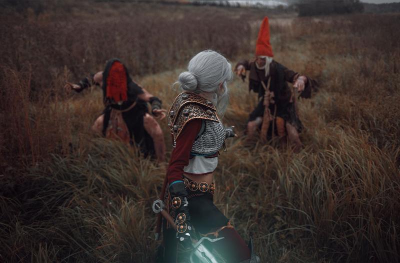 The Witcher 3 - Wild Hunt - Ciri (Cirilla Fiona Elen Riannon) (Zerrikania) Cosplay - costume portrait