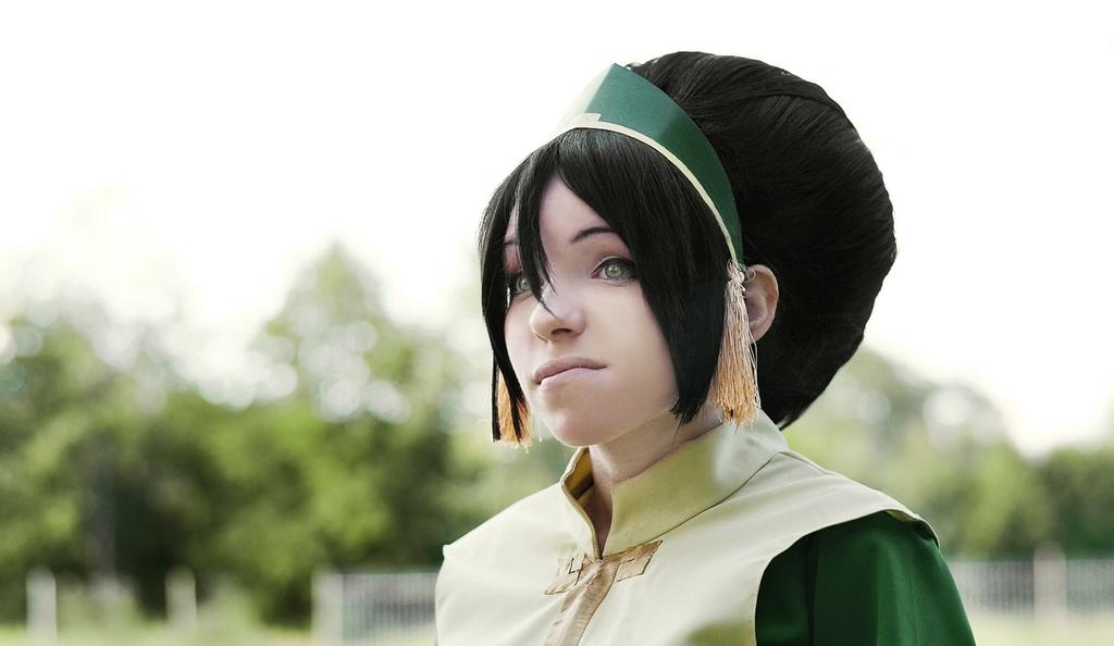Avatar - The Last Airbender - Toph Beifong Cosplay - anime costume