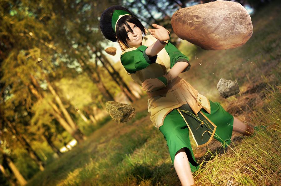 Avatar - The Last Airbender - Toph Beifong Cosplay - portrait photo
