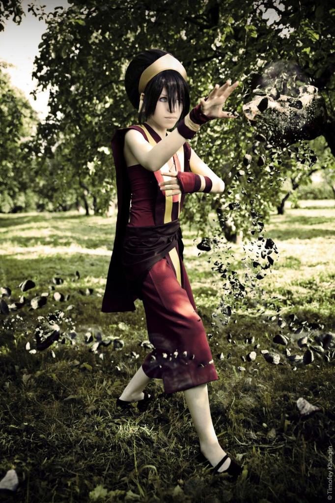 2020 04 03 avatar the last airbender toph beifong fire nation cosplay 2