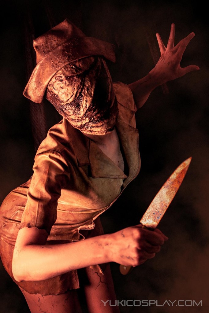 Silent Hill - Nurse Cosplay - light aesthetic photography