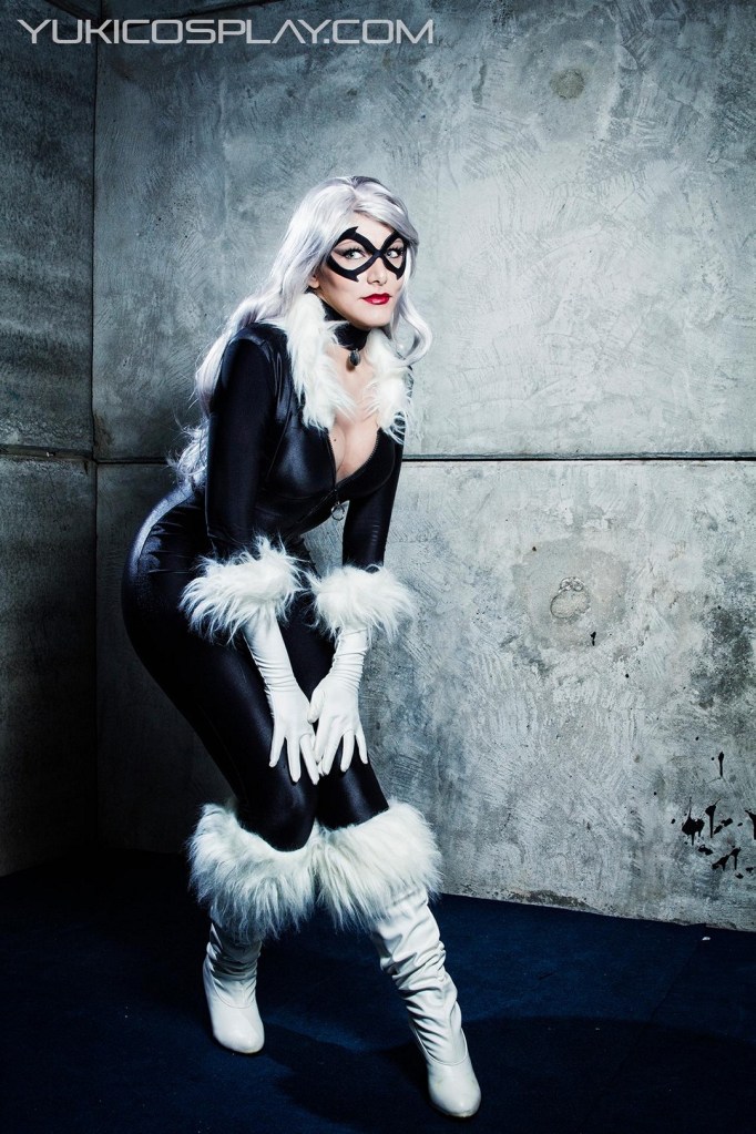 Spider-Man - Felicia Hardy (Black Cat) Cosplay - costume focus
