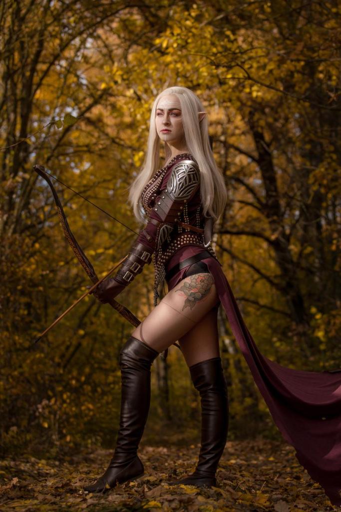 Dragon Age - Origins - Dalish Hunter Cosplay - gentle showcase