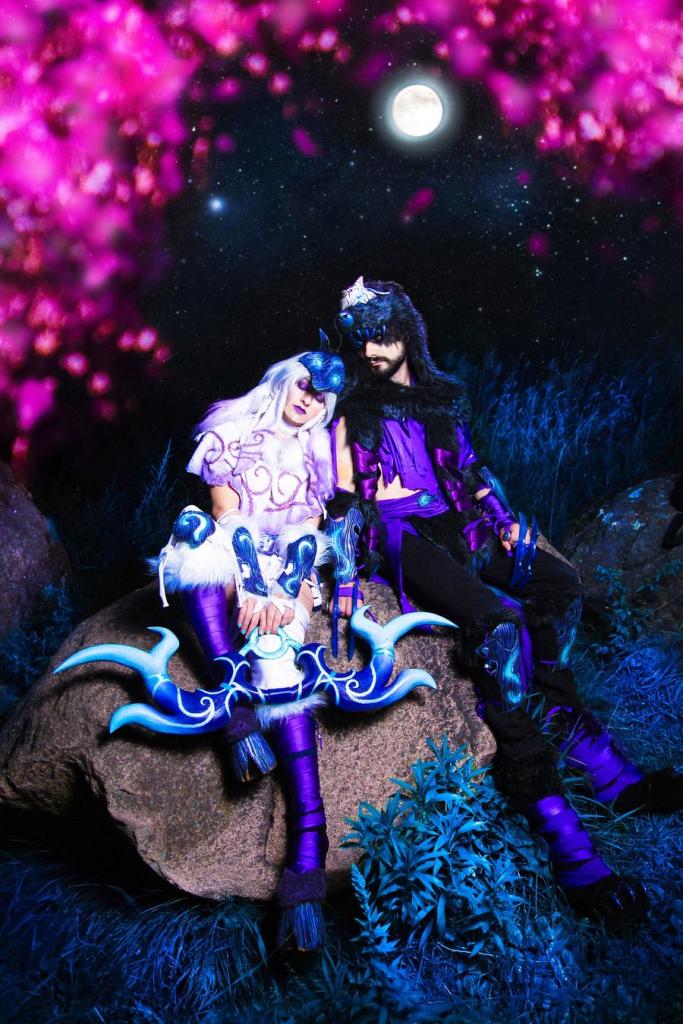 League of Legends - Kindred Cosplay - full body portrait